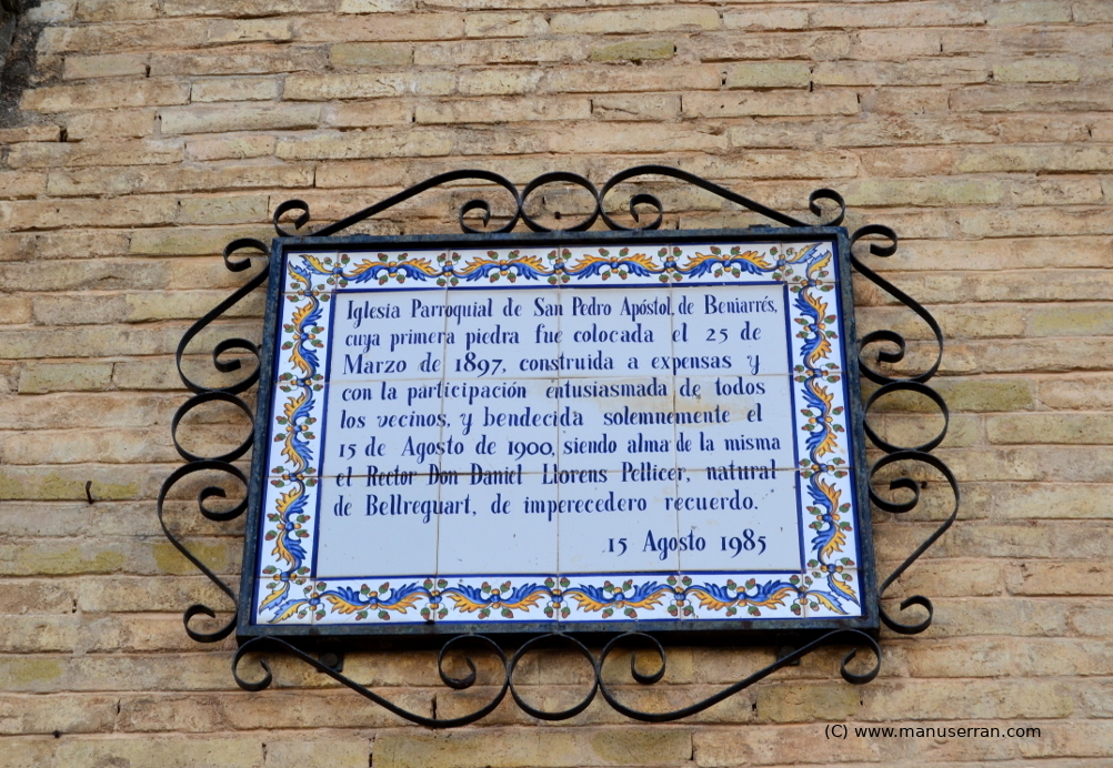 (Beniarrés)_Iglesia de San Pedro Apóstol