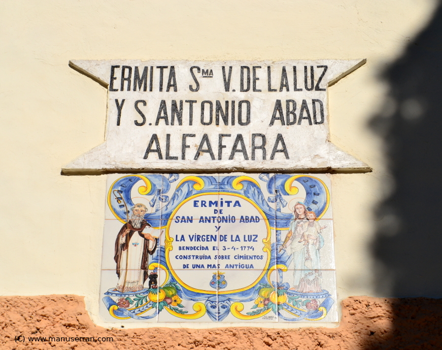 (Creu de la Valleta)_Ermita de la Santísima Virgen de la Luz y San Antonio Abad