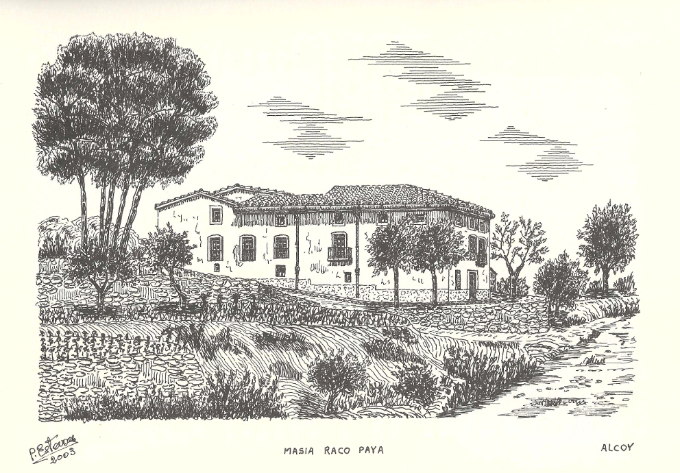 (Polop Baix-Masía Racó Payá)_Capilla de la Masía Racó Payá